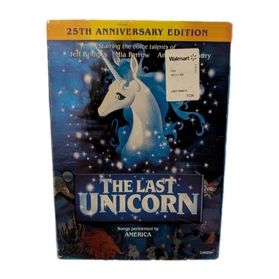 The Last Unicorn 25th Anniversary Edition DVD Starring Jeff Bridges, Mia Farrow  Foto 1 de 4