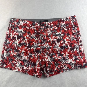 Pantalones cortos chinos Banana Republic Hampton Fit diseño rojo para mujer talla 12 - Imagen 1 de 8