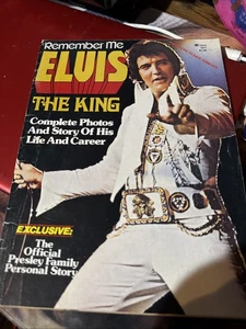 Vintage 1977 Edition Remember Me ELVIS THE KING Magazine - Picture 1 of 7