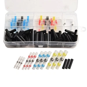 100pcs Connectors Solder Waterproof Durability Heat Shrink High Quality - Picture 1 of 12
