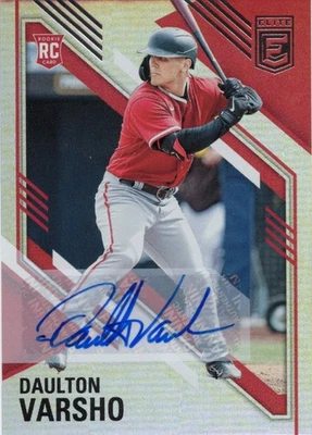 Daulton Varsho Rookie Auto RC 2021 Panini Chronicles Elite #27 Dbacks Blue Jays - Image 1 of 2