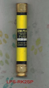 BUSSMAN LPS-RK2SP FUSE LPSRK 2SP 600 VOLT 2 AMP LPS-RK 2 - Picture 1 of 1