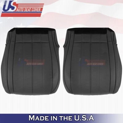 2009 to 2017 For Infiniti FX50 Driver&Passenger Bottoms Leather Cover Black - Image 1 of 2