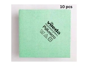 Vileda Professional 38 X 35 cm PVA Micro Microfibre Cloth Green x 10pcs - Picture 1 of 2