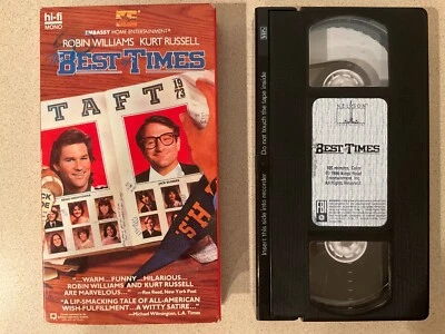 The Best of Times (VHS, 1987) Kurt Russell, Robin Williams - Image 1 of 3