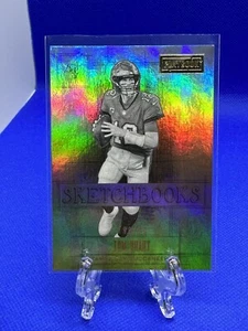 Panini Playbook Sketchbooks SSP Tom Brady Gold Holo /99 2022 Tampa Buccaneers - Bild 1 von 3