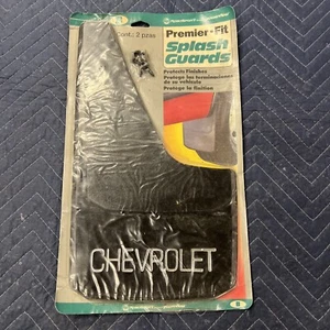 Chevrolet Premier Fit New Old Stock Splash Guards Pair Pickup Blazer Black #3 - Picture 1 of 12
