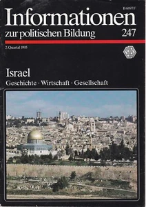 Informationen zur politischen Bildung Nr. 247 - Israel - 2.Quartal 1995 - Bild 1 von 2