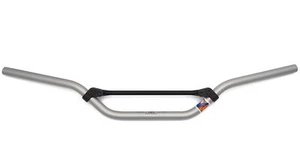Bultaco Domino Barra in Lega Montaggio 22mm - Manubrio Barozzi High Bend Silver - Foto 1 di 1