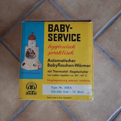 Elektrischer Baby Flaschenwärmer in OVP aus den 60er - Bild 1 von 4