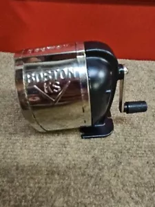 Afilador de lápiz Boston KS vintage de lujo hecho en EE. UU. excelente estado - Imagen 1 de 4