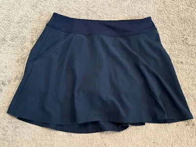 Pantalón corto Under Armour para mujer mediano UA Links golf azul Heatgear bolsillos elásticos Foto 1 de 4