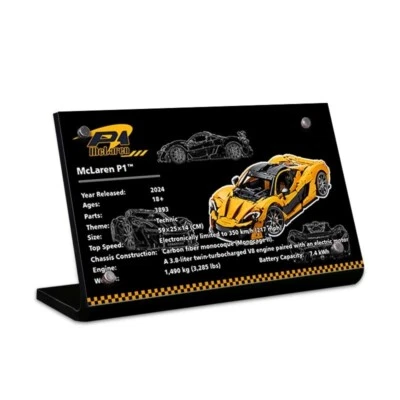 Placa de exhibición para LEGO 42172 Foto 1 de 2