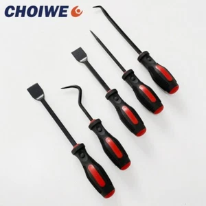 5 Pcs Heavy Duty Scraper Hook And Pick Set Gasket Scraping Hose Remover Tool Kit - Picture 1 of 7