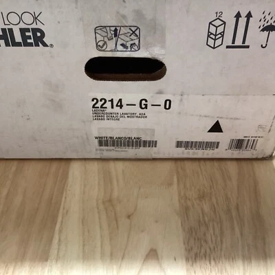 Kohler Ladena K-2214-G-0, 18-3/8" Undermount Bathroom Sink, White - Image 1 of 4