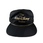 Casquette chapeau vintage années 90 Walt Disney Studios mode personnage vintage noir et or