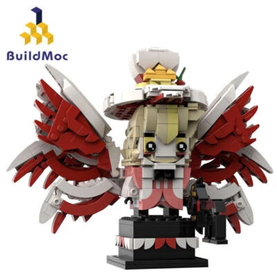 New Hazbin Hotel Building Blocks Lucifer Morningsta Figure Brick Puzzle Model To - Image 1 of 4