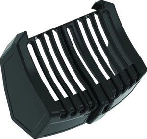Kuryakyn 6418 Oil Cooler Cover for Milwaukee-8 - Black Finish - Picture 1 of 3