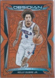2023-24 Panini Obsidian Basketball Kelly Oubre Jr. Orange Flood 1/99 *BOOKEND* - Picture 1 of 3