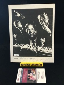 Les Baxter Signed Black And White 8 X 10 Photo JSA -1 # - Picture 1 of 4