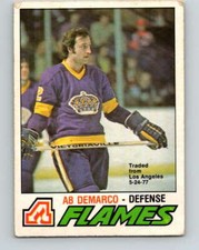 (HCW) 1977-78 O-Pee-Chee #283 Ab DeMarco  Atlanta Flames V14948