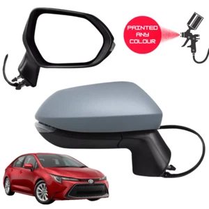 Außenspiegel lackiert für Toyota Corolla 2019-2023 elektrisch Fahrerseite rechts - Bild 1 von 7