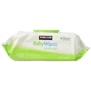 Kirkland Signature Baby Wipes, Ultra-Soft, Unscented, 100 Count Wipes - Picture 1 of 1