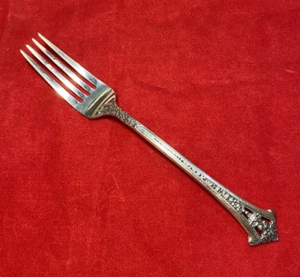 Klassisches Blumenstraußmuster von Gorham ~ Sterlingsilber Gabel ~ 7 5/8" - Bild 1 von 8