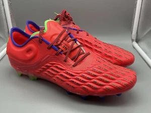 NEW UnderArmour Size 11 Men Red Magnetico Elite 3 FG Soccer Cleats 3026740-600 - Picture 1 of 9
