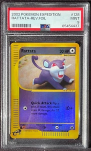 Pokemon Expedition 2002 Rattata 128/165 Reverse Holo PSA 9 - Bild 1 von 2