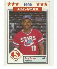 1990 SOUTHERN LEAGUE ALL-STARS DON JENNINGS BASEBALL SERIES SINGLES #'S 1-50