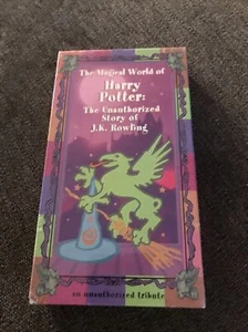 The Magical World of Harry Potter The Unauthorized Story of J.K. Rowling VHS - Picture 1 of 12