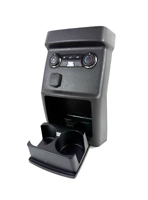 Panel de control de clima trasero Ford Explorer 2013-2015 con portavasos OEM Foto 1 de 4