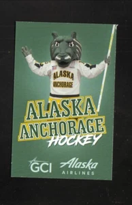 Alaska-Anchorage Seawolves--2022-23 Hockey Pocket Schedule--GCI/Alaska Airlines - Foto 1 di 1