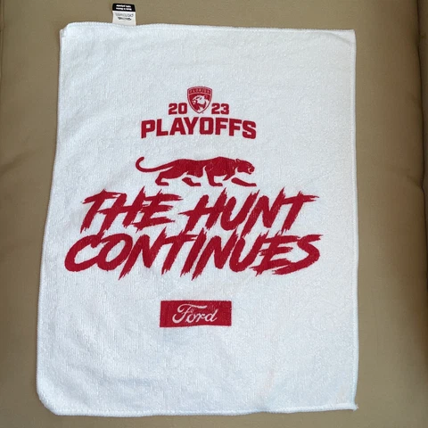 NHL Florida Panthers 2023 Stanley Cup Finals Round 4 Game 3 Rally Towel New Cover