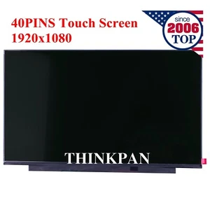 15,6 Zoll FHD LCD Touchscreen für Lenovo IdeaPad 5-15IIL05 5-15ITL05 40 Pins schmal - Bild 1 von 4