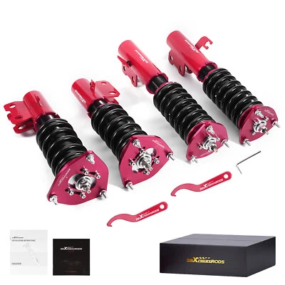 MaXpeedingrods 24 Click Damper Coilover Kit for Subaru Impreza WRX GC8 1992-2000 - Image 1 of 4