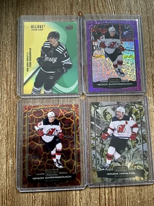 New Jersey Devils Sharangovich Hamilton Lot - OPC Upper Deck 4 Cards! - Picture 1 of 2