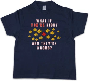 WHAT IF YOU?RE RIGHT AND THEY?RE WRONG ? Kids Boys T-Shirt Coen TV Movie Fargo - Picture 1 of 1