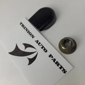 1994-2000 Toyota 4 Runner Windshield Wiper Arm Nut with Plastic Cap Black OEM - Picture 1 of 3