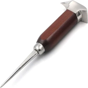 Wood Handle Ice Chisel Best Ice Carving Tools for Kitchen, Bars, Bartender - Picture 1 of 5