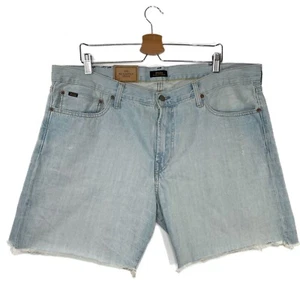 Polo Ralph Lauren Sullivan Slim Light Wash Denim Shorts Sz 40 - Foto 1 di 8