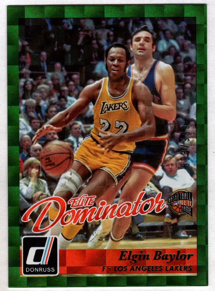 Elgin Baylor 2015-16 Donruss Elite Dominator /999 - Image 1 of 1