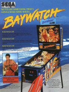Pinball ROM CPU and DISPLAY SET (3 chips) Sega Baywatch upgrade - Picture 1 of 1