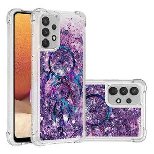 Shockproof Soft Liquid Glitter Quicksand TPU Case Cover For Samsung Series Phone - Picture 1 of 7