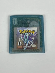 POKEMON CRYSTAL VERSION - Authentic Game Boy Color GBC Cartridge Tested - Picture 1 of 2