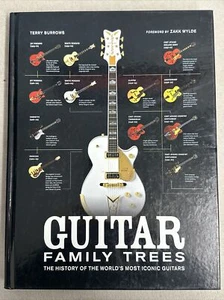 Guitar Family Trees: History of The World’s Most Iconic Guitars Hardback Book - Imagen 1 de 22