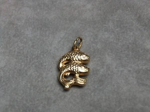 Sternzeichenanhänger Fische in Gelbgold 333 / 8 ct. - Bild 1 von 1