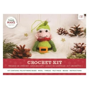 Docrafts Simply Make kit elfo all'uncinetto - Foto 1 di 2