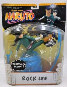 Naruto Premium Sculpt Rock Lee Mattel Figur J9165 NEU 2006 LESEN - Bild 1 von 14